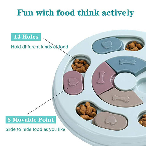 Dog Puzzle Feeding Bowls, 