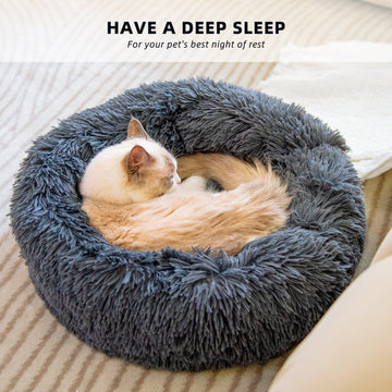 Plush Donut Bed